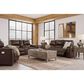 Ashley Alessandro Power Recliner in Walnut, , large
