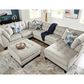 Ashley Maxon Place Oversized Accent Ottoman in Stone, , large