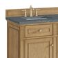 James Martin Vanities Lorelai 60" Double Vanity in Light Natural Oak with 3 cm Parisien Bleu Quartz Top, , large