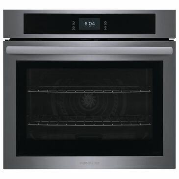 Frigidaire 30" Single Electric Wall Oven with Fan Convection in Black Stainless Steel, , large
