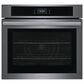 Frigidaire 30" Single Electric Wall Oven with Fan Convection in Black Stainless Steel, , large