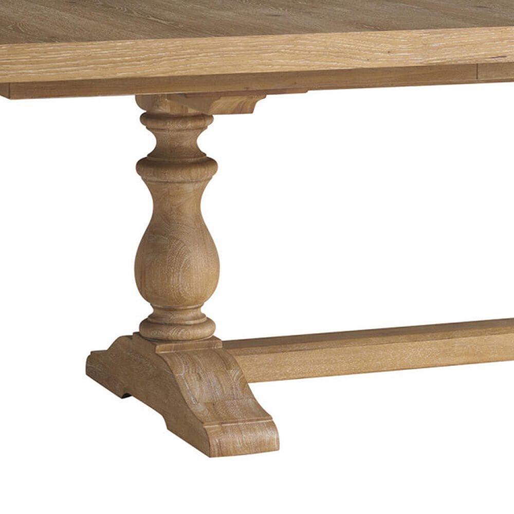 Lexington Home Brands Montecito La Mirada Rectangular Trestle Dining Table in Chaparral - Table Only, , large