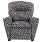 Ridgecrest Child"s Recliner with Cupholder in Gray, , large
