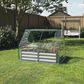 Timberlake Raised Garden Bed with Green House in Green, , large