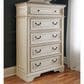 Ashley Realyn 5 Drawer Chest in Chipped White and Brown, , large