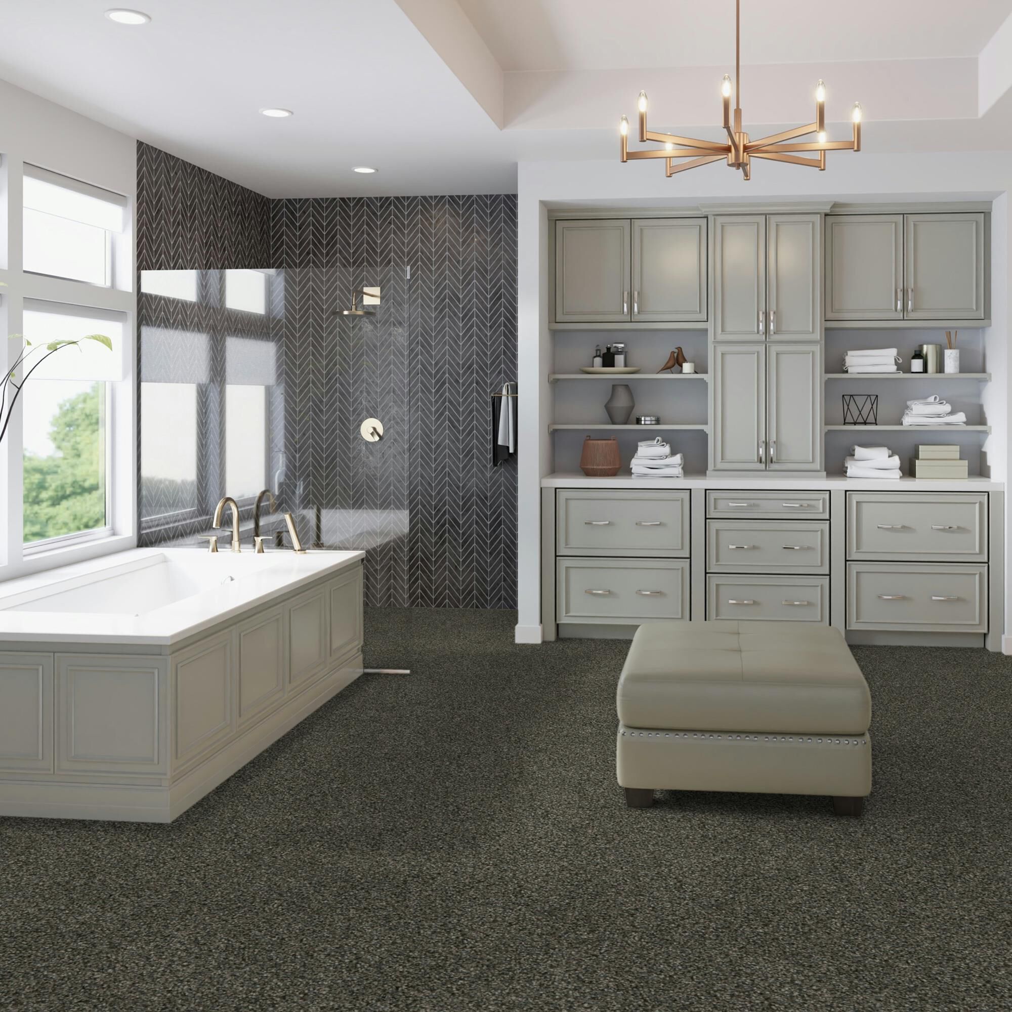 Dream Weaver Luxor I Carpet in Midnight Shadow