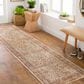 Surya Aspendos 2"7" x 7"3" Dusty Pink, Rust, Burgandy, Wheat, Taupe, Gray, Denim, Black and Cream Runner, , large
