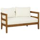 Linon Home Decor Breton 2-Piece Outdoor Conversation Set in Brown, , large