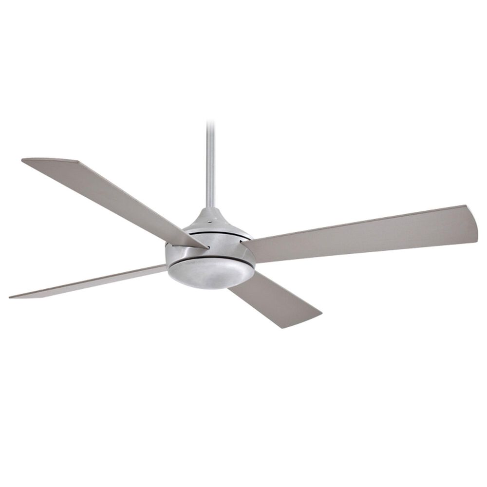 Minka-Aire Aluma 52" Ceiling Fan with LED Light in Brushed Aluminum, , large