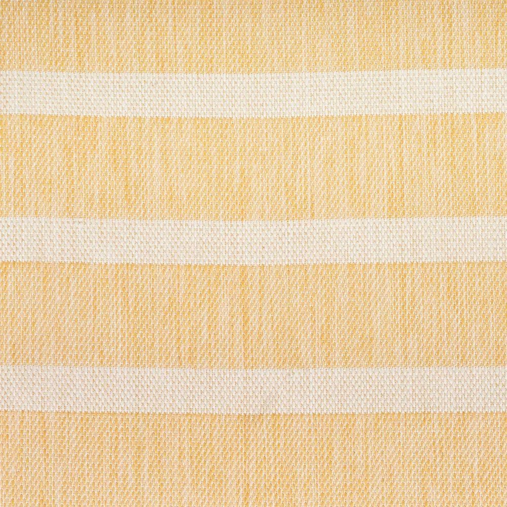 Nourison Positano POS03 Yellow and Ivory 5&#39; x 7&#39; Indoor/Outdoor Area Rug, , large