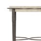 Bernhardt Barclay Round Chairside Table in Antique Pewter, , large