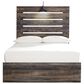Ashley Drystan 4-Piece Full Dual Storage Bed Set in Brown Rustic, , large