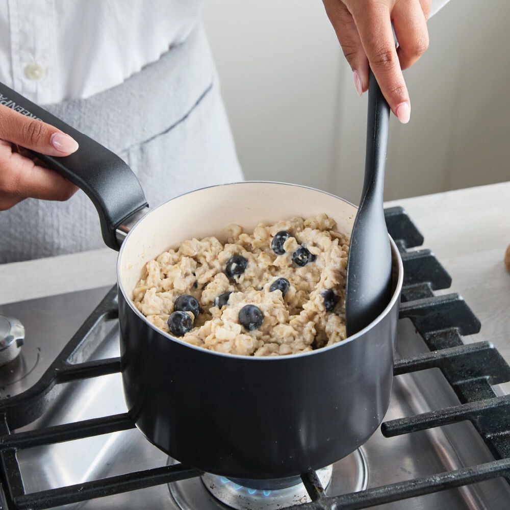 Green Pan Rio Advanced 2-Quart Saucepan with Lid in Black, , large
