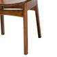 Baxton Studio Katya Side Chair in Walnut Brown (Set of 2), , large
