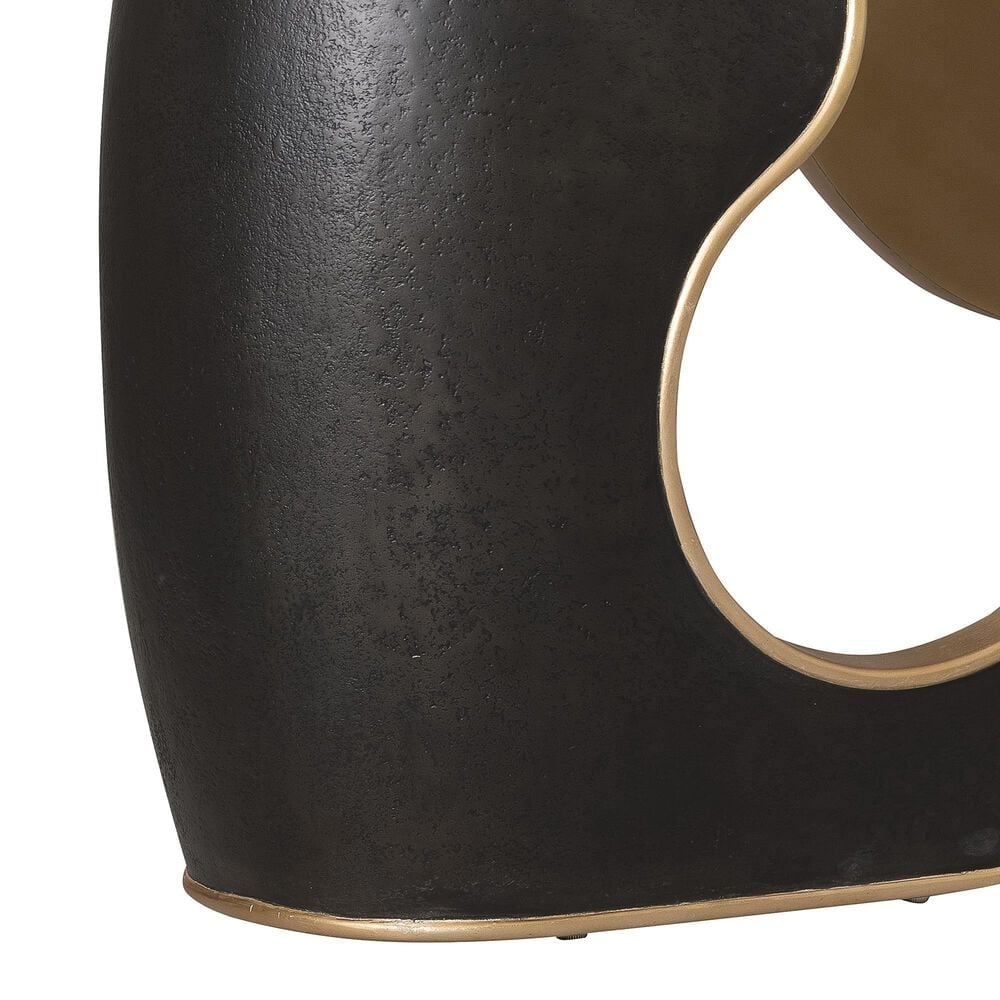 Hooker Furniture Melange Console Table in Black and Gold, , large