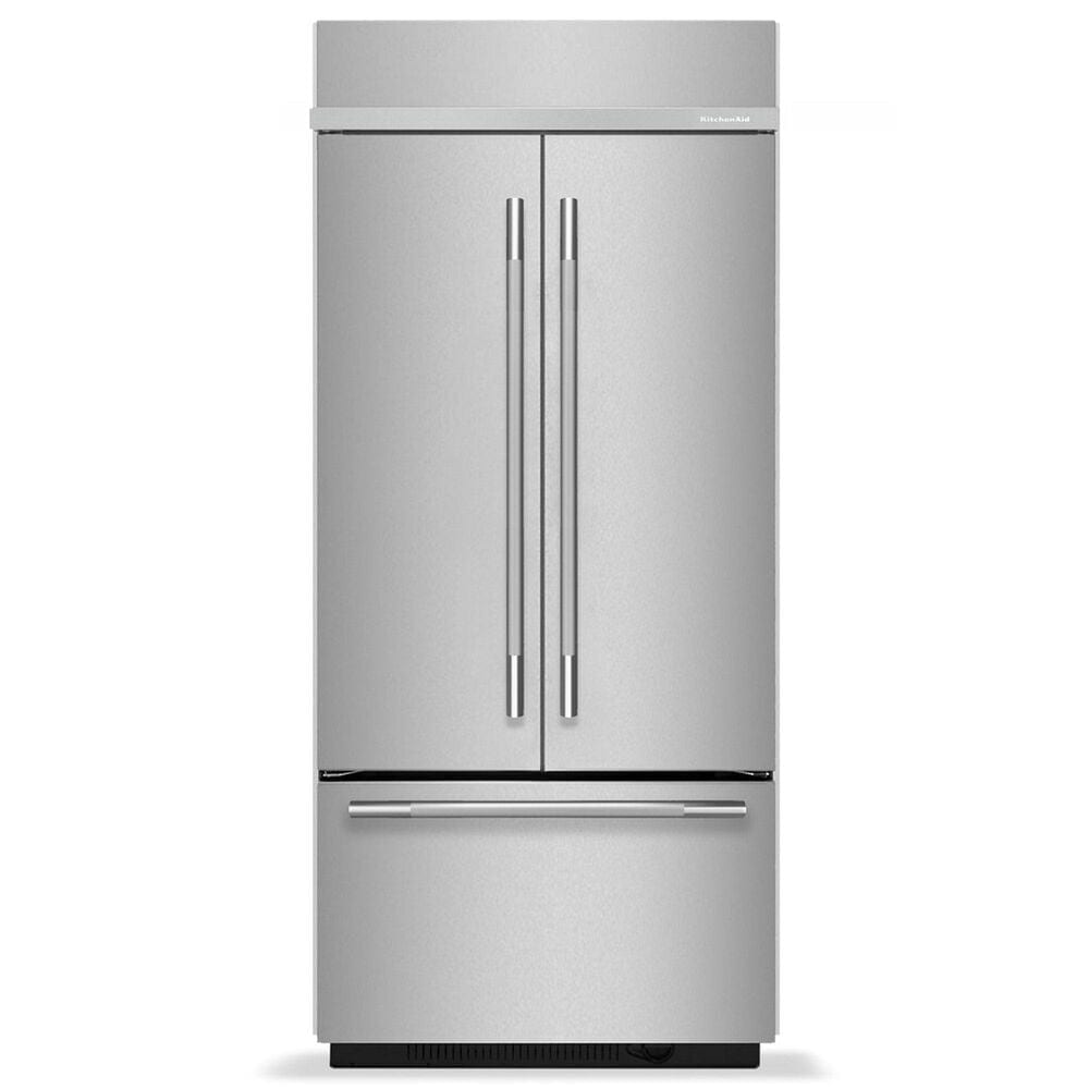 KitchenAid 20.8 Cu. Ft. French Door Bottom Mount Refrigerator in PrintShield Stainless Steel, , large