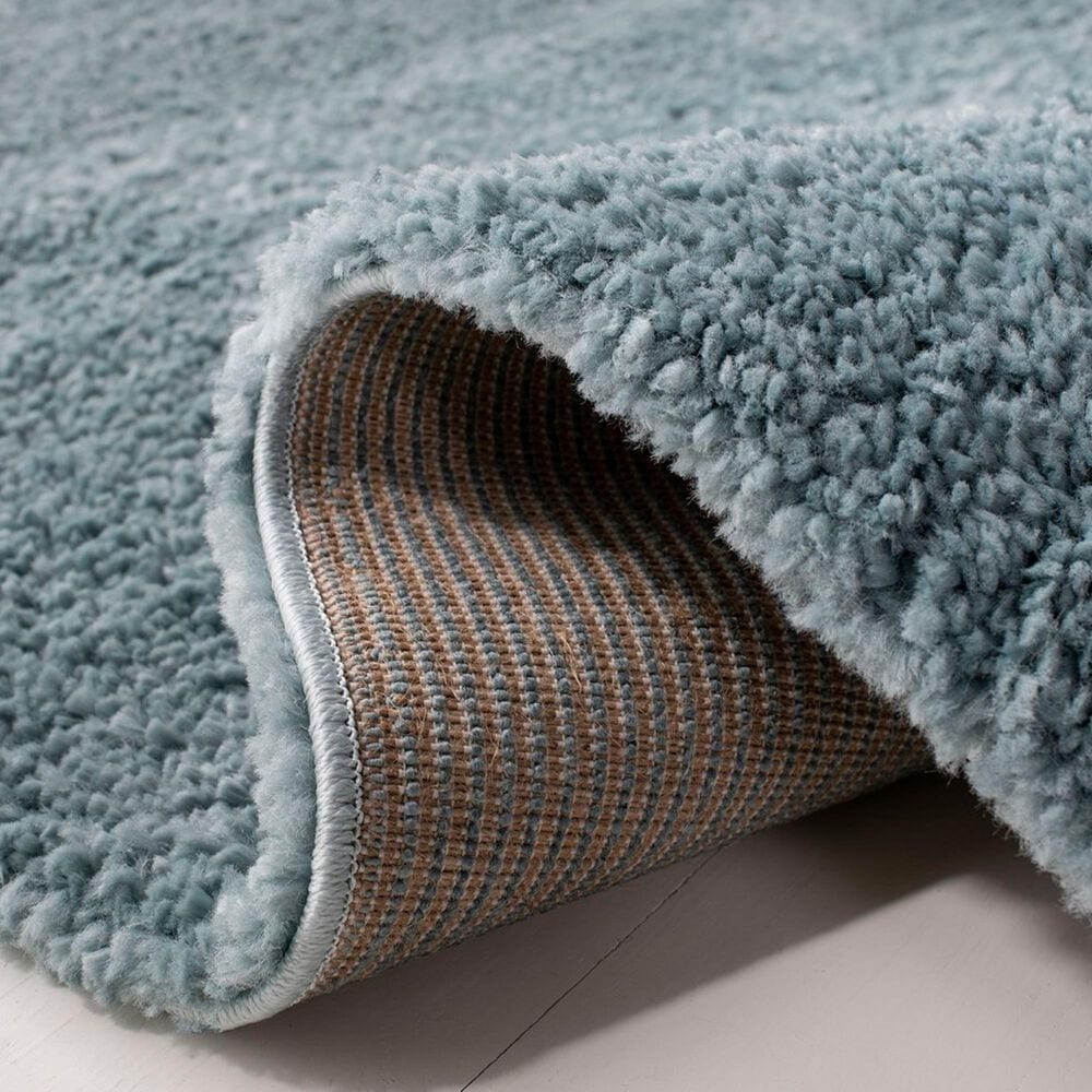 Safavieh August Shag 9&#39; Square Aqua Area Rug, , large