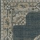 Oriental Weavers Alton 6"7" x 9"6" Blue and Beige Area Rug, , large