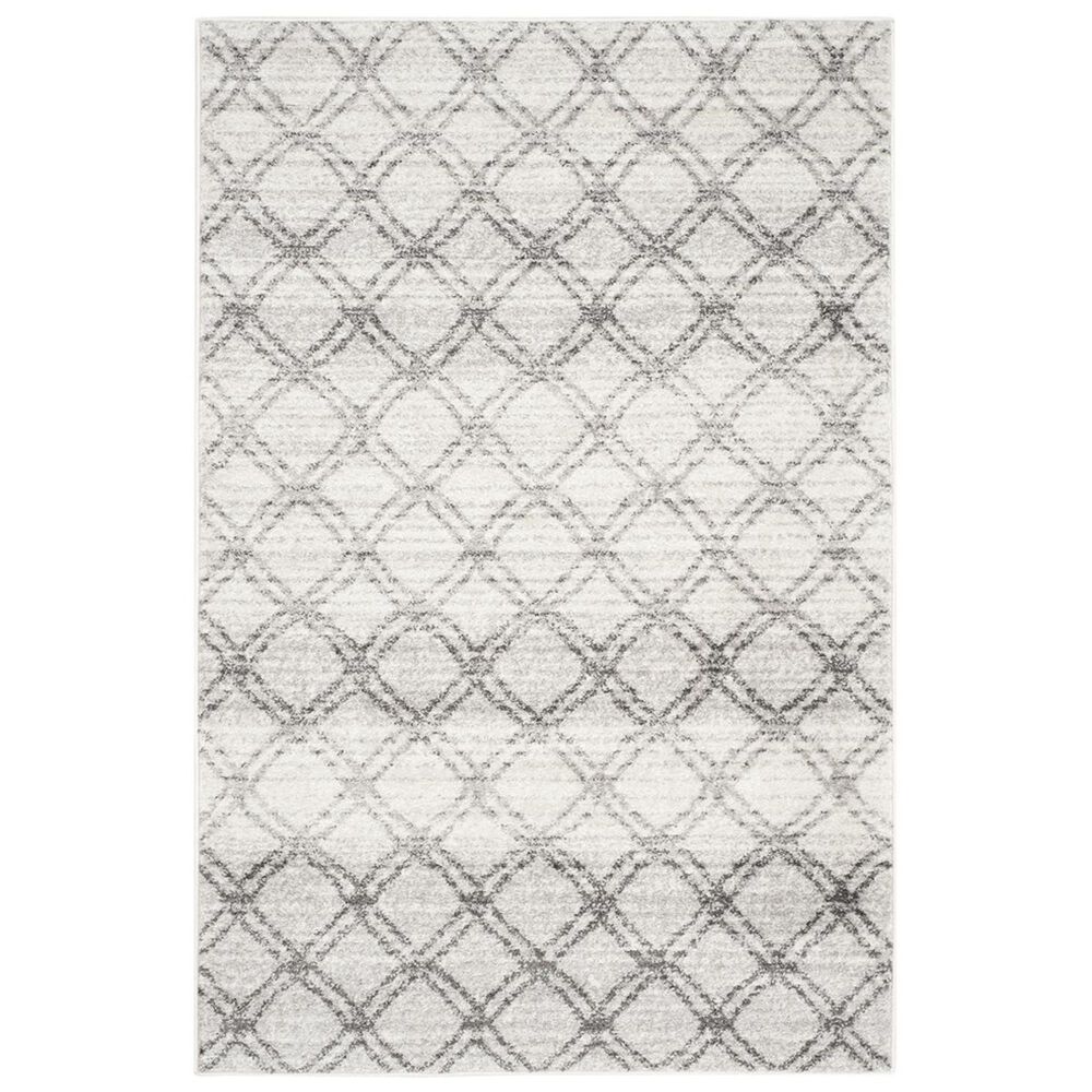 Safavieh Adirondack ADR105P-5 5"1" x 7"6" Silver/Charcoal Area Rug, , large