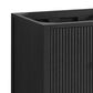 James Martin Vanities Myrrin 60" Double Vanity in Carbon Oak with Single Hole and 3 cm White Zeus Quartz Top & Backsplash, , large