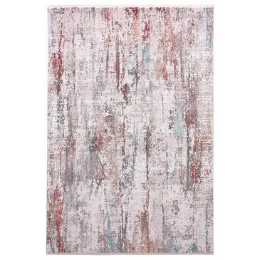 Feizy Rugs Cadiz 12" x 18" Ivory and Multicolor Area Rug, , large