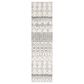Safavieh Tulum  2" x 7" Ivory and Grey Runner, , large