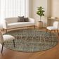Dalyn Rug Company Nexus NX1 Teal 8" Round Area Rug, , large