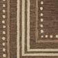 Chris Loves Julia x Loloi Alfie Bark and Natural 3"6" x 5"6" Area Rug, , large