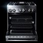 JennAir Rise 30" Dual-Fuel Professional Range in Stainless Steel, , large