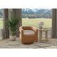 Golden Wave Furniture Swivel Chair in Saddle, , large