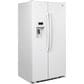 GE Appliances 21.9 Cu. Ft. Counter-Depth Side by Side Refrigerator in White, , large