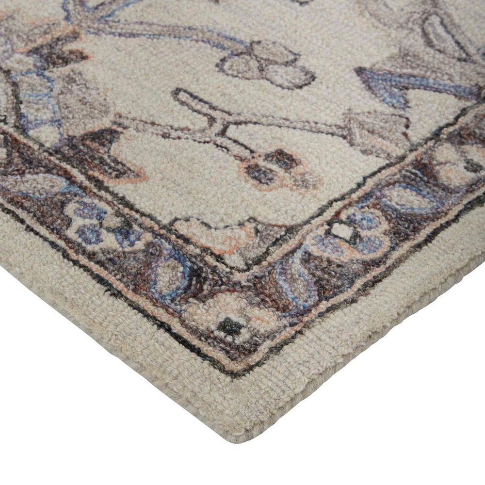 Feizy Fallon 9&#39; x 12&#39; Ivory and Gray Area Rug, , large