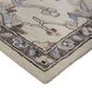 Feizy Fallon 9" x 12" Ivory and Gray Area Rug, , large