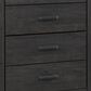 Ashley Brinxton 5 Drawer Chest in Charcoal, , large