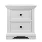 Sorelle Portico 2-Drawer Nightstand in White, , large