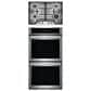 Frigidaire 2-Piece Kitchen Package with 27" Double Wall Oven and 30" Gas Cooktop in Stainless Steel, , large