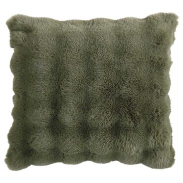 Hallmart Collectibles Bubble 20" x 20" Square Throw Pillow in Green, , large