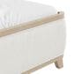 Furniture of America Candra King Upholstered Panel Bed in Natural Oak, , large