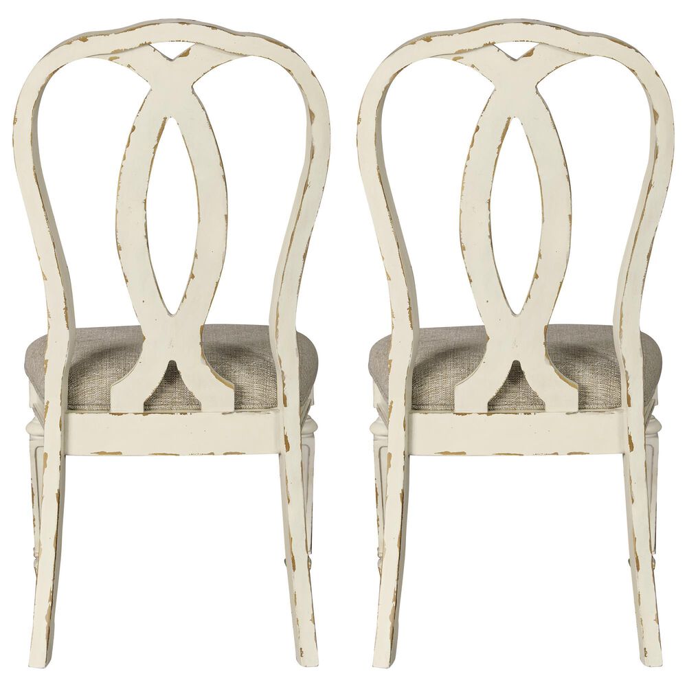Ashley Realyn Side Chair in Chipped White &#40;Set of 2&#41;, , large