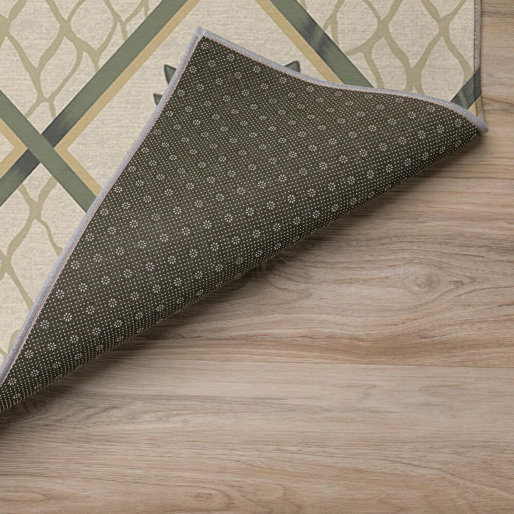 Dalyn Rug Company Kendall KE7 1&#39;8&quot; x 2&#39;6&quot; Beige Area Rug, , large