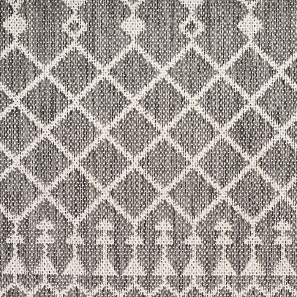 Nourison Positano Southwestern Charcoal 5&#39; x 7&#39; Indoor/Outdoor Area Rug, , large