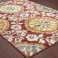 Oriental Weavers Sedona 6366A 9"10" x 12"10" Red Area Rug, , large