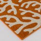 Central Oriental Terrace Tropic Allover Coral 5" x 7"3" Tangerine Area Rug, , large