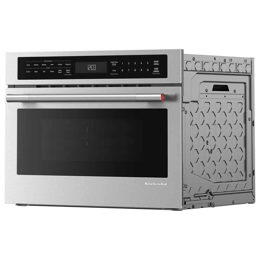 KitchenAid 1.8 Cu. Ft. More-In-One Convection Built-In Microwave Speed Oven in Stainless Steel, , large