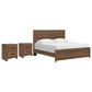 Ashley Broachmyn King Bed with Two Nightstands in Warm Auburn, , large