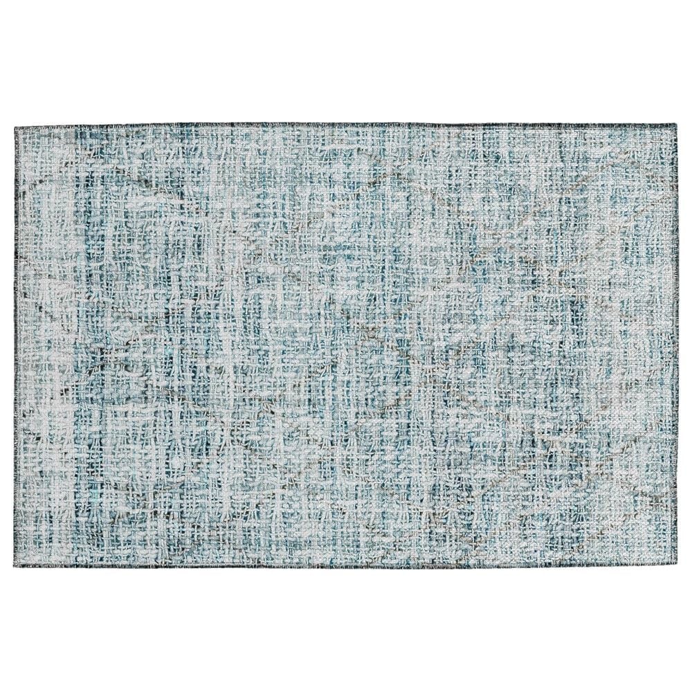 Dalyn Rug Company Portico PO1 Teal 1"8" x 2"6" Area Rug, , large