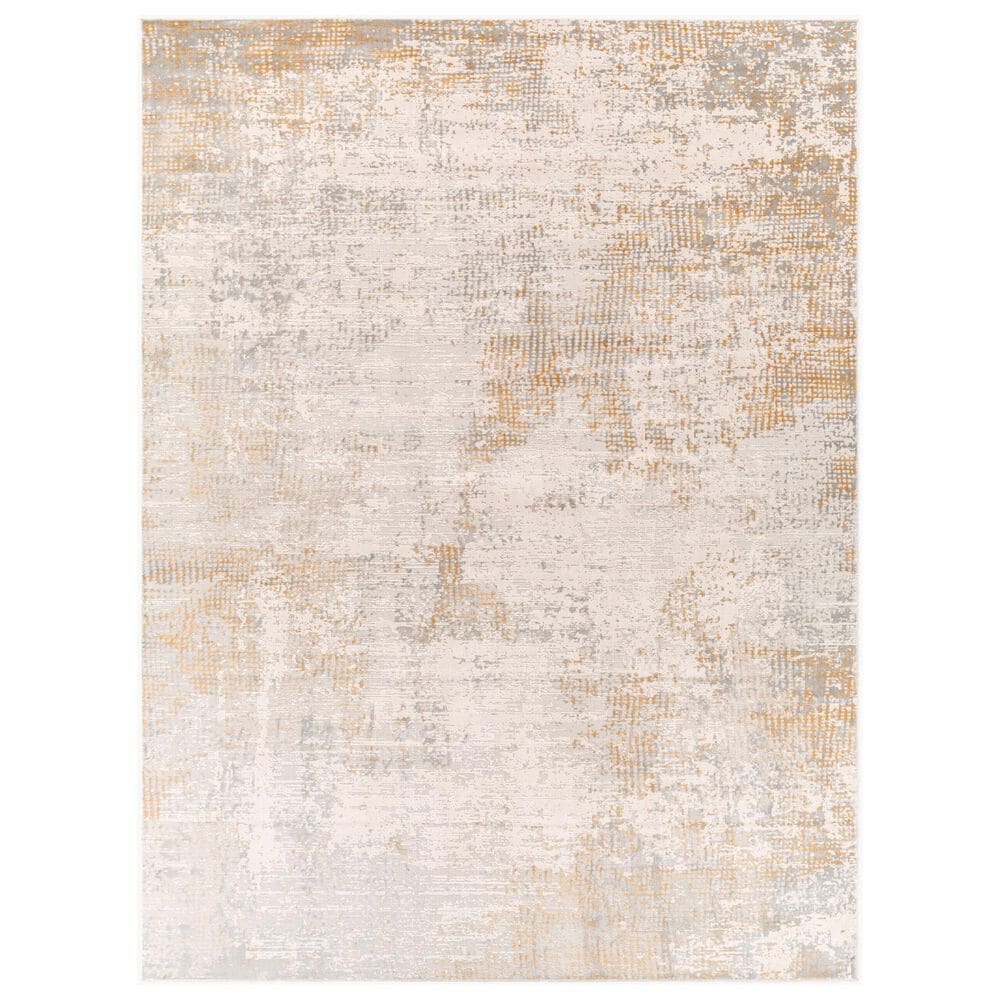 Surya Alpine ALP-2315 7"10" x 10"2" Ivory, Tan, Gray, Light Gray and Off-White Area Rug, , large