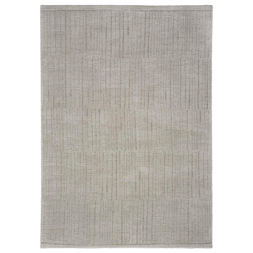 Nourison Andes 3"11" x 5"11" Silver Area Rug, , large