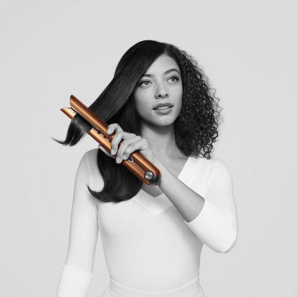 Dyson Corrale Hair Straightener in Copper and Nickel, , large