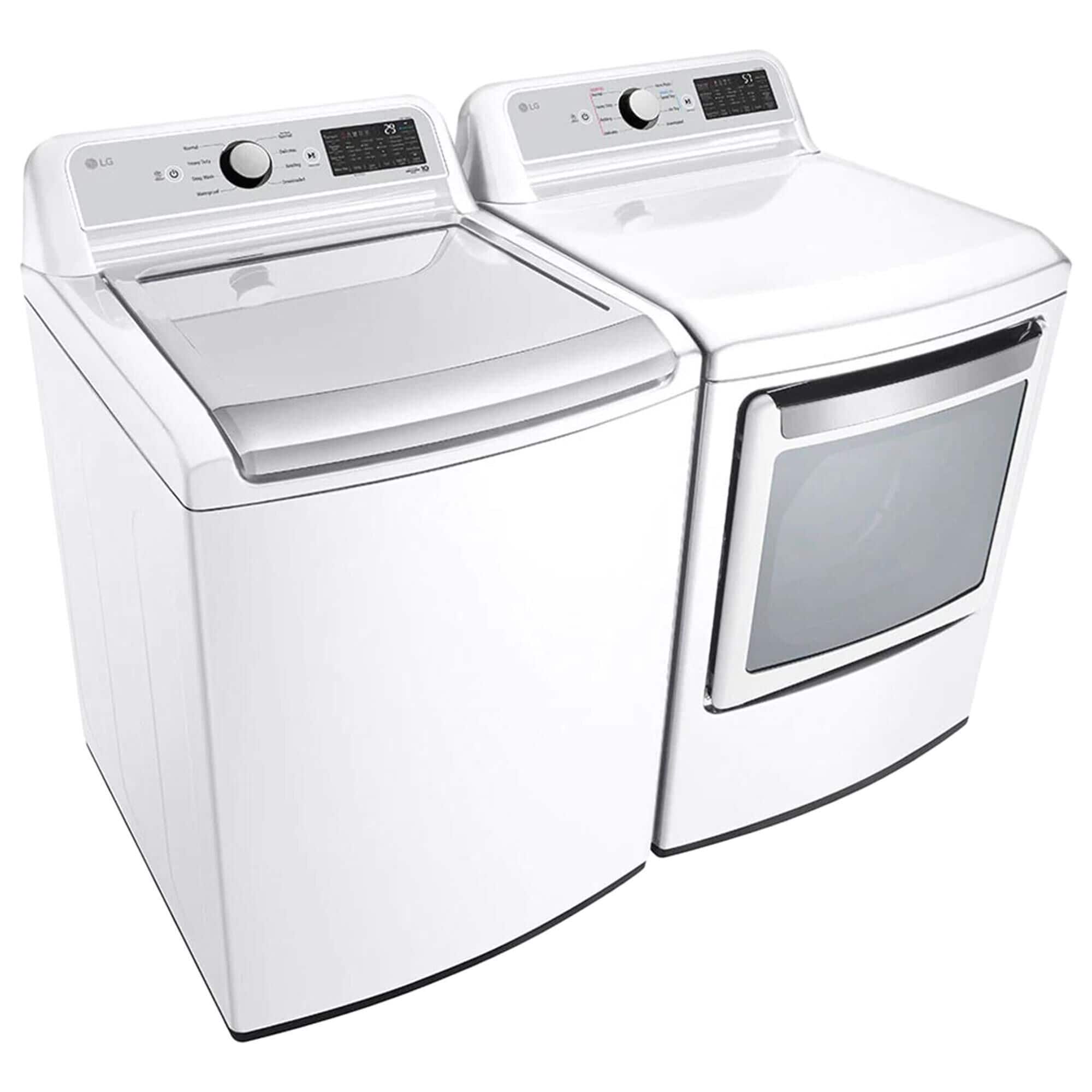 Lg 5.5 washer and dryer outlet set